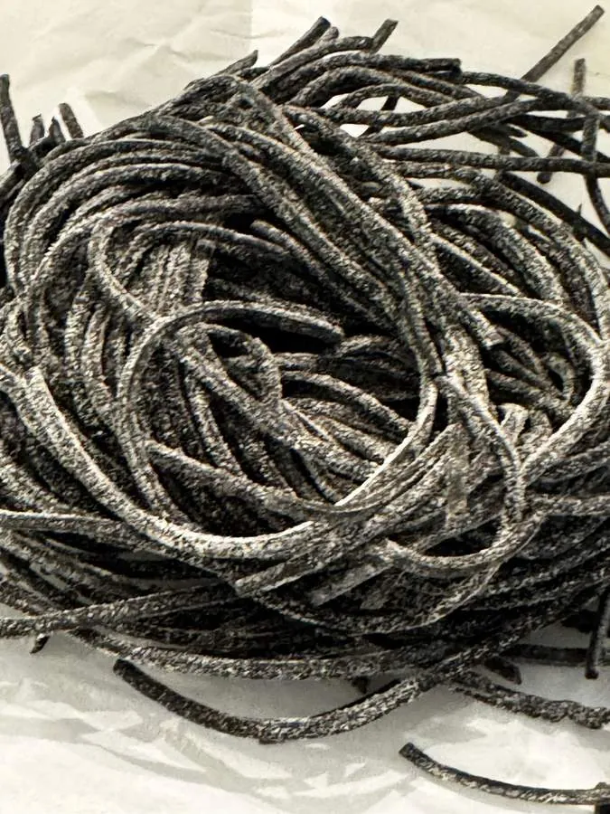 Schwarze Pasta mit Sepiatinte